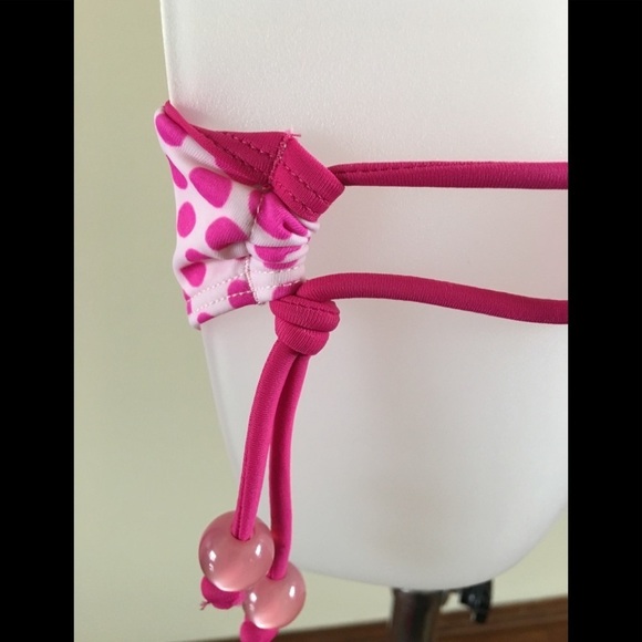 By Caprice Pink Union Jack Tie Side Bikini Briefs bb. - Picture 4 of 8